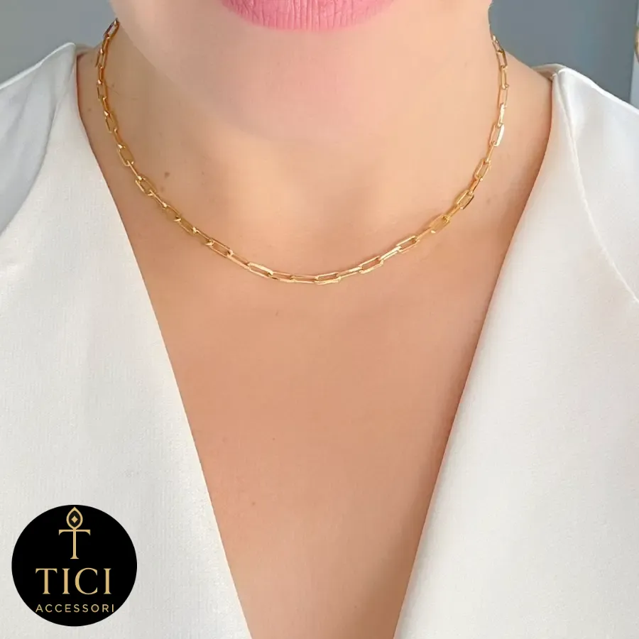 Colar Elos Cartier Clássico 40cm