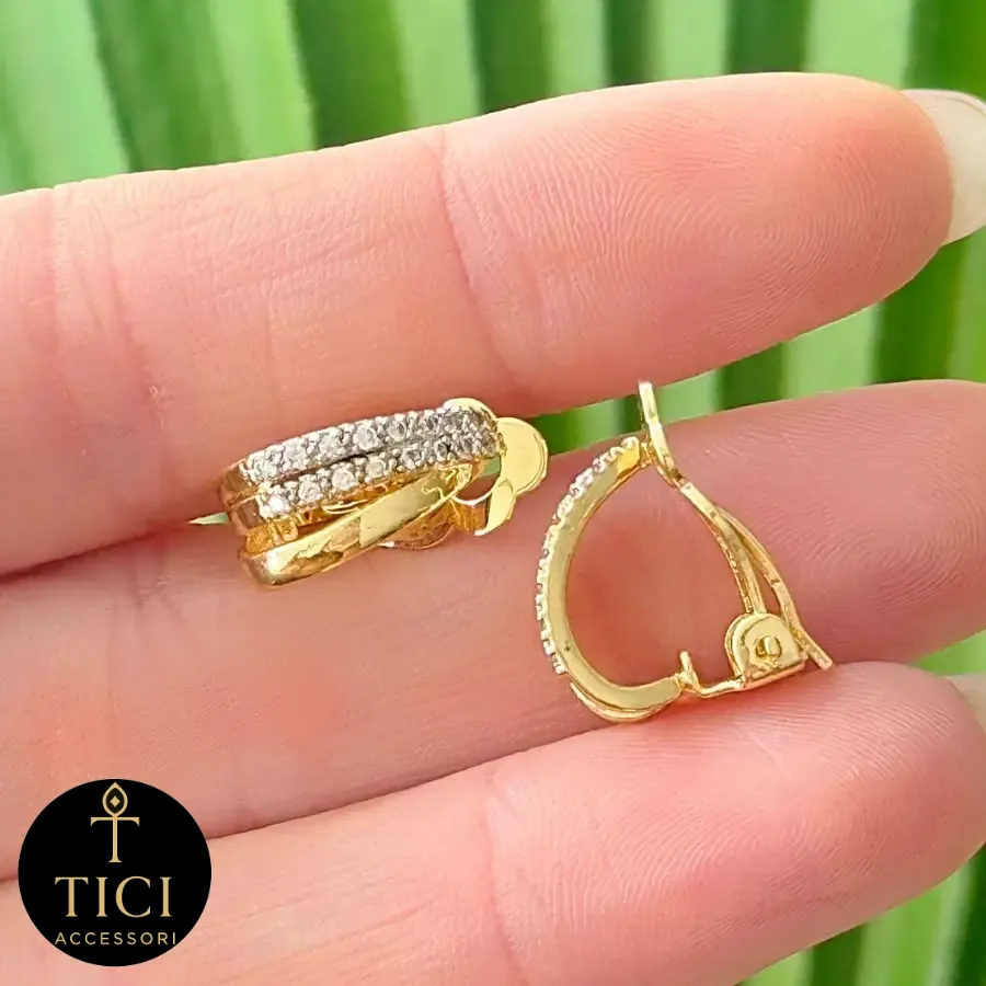 Adorno de Pressão Glamour Cravejado