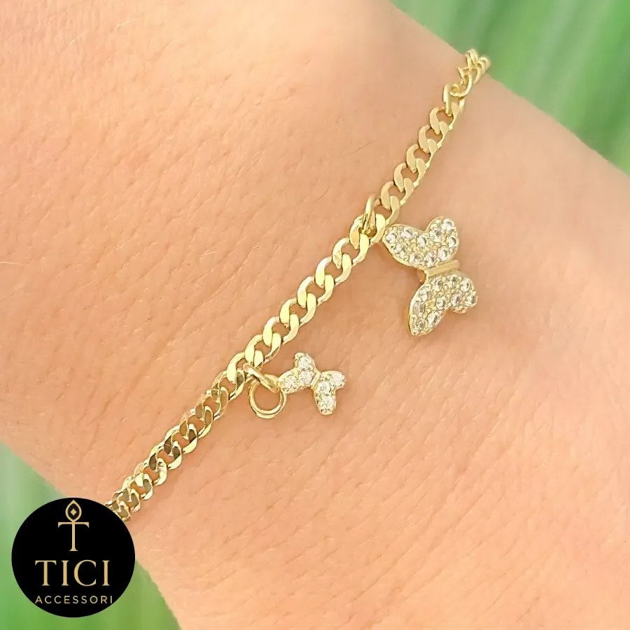 Pulseira Borboletas Encantadas