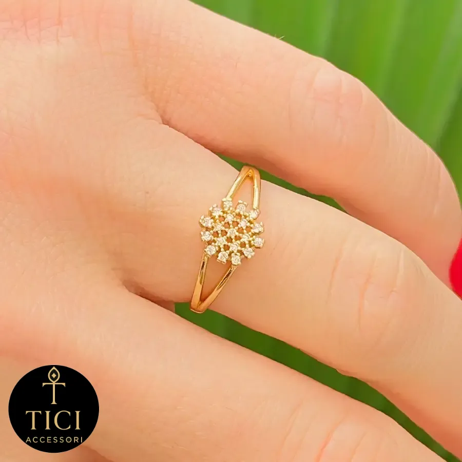 Anel Chuva de Brilho