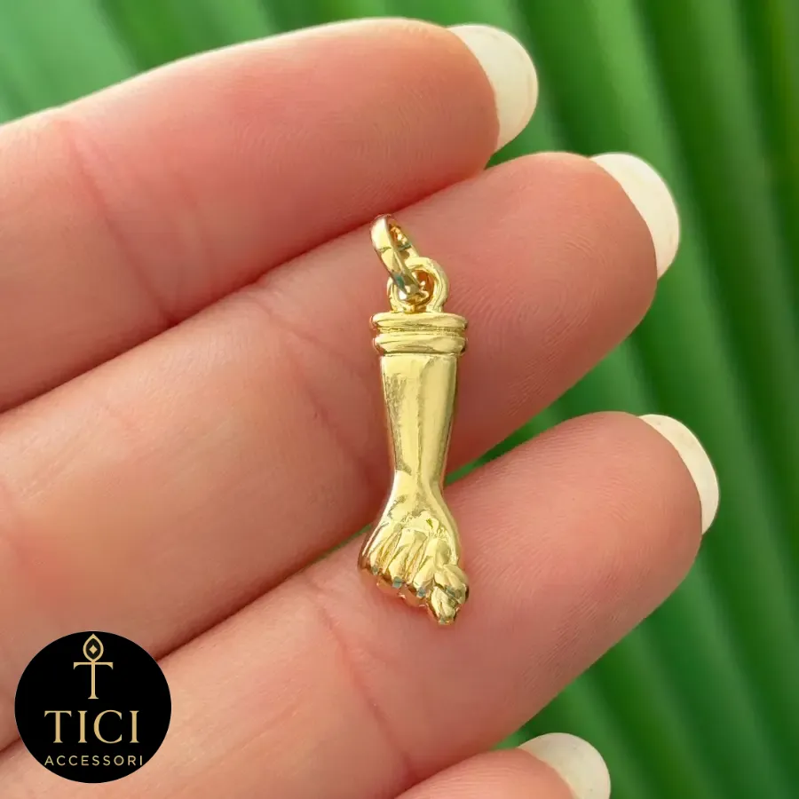 Pingente Figa Dourada da Sorte