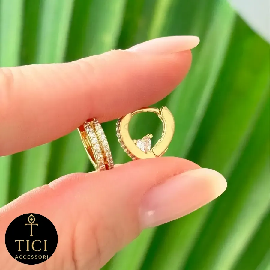 Argola Coração Amor Radiante