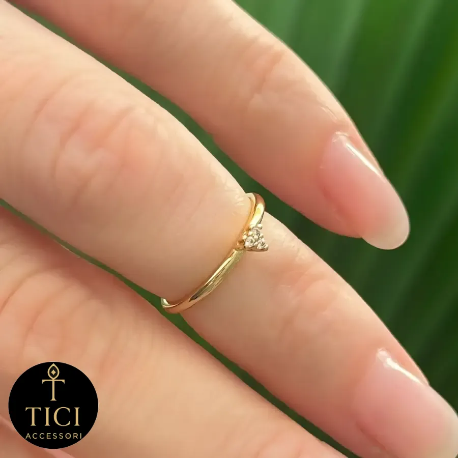 Anel Falange Chuva de Brilho