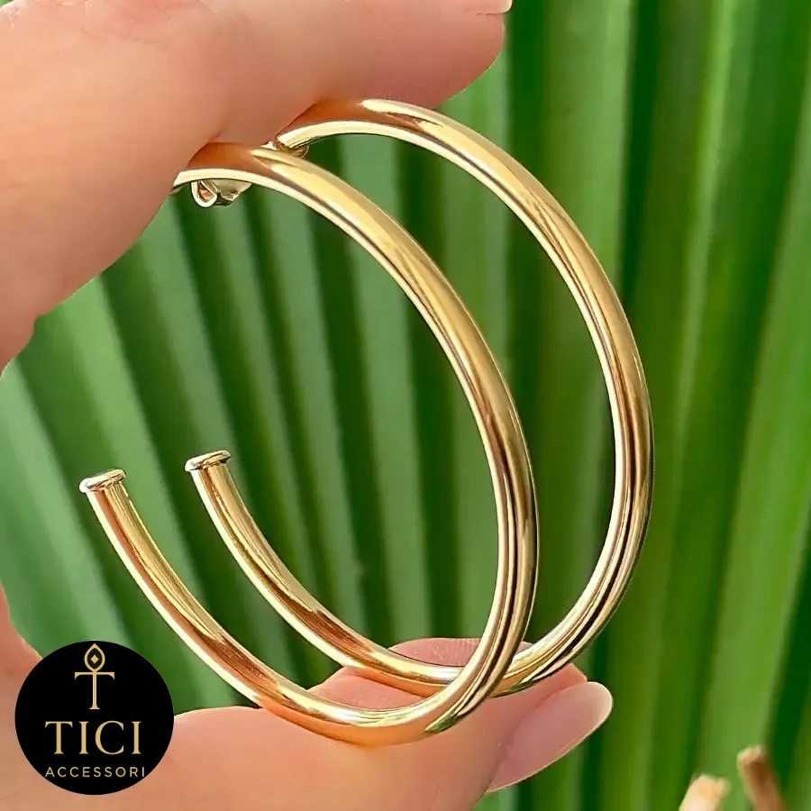 Argola Dourada Essencial