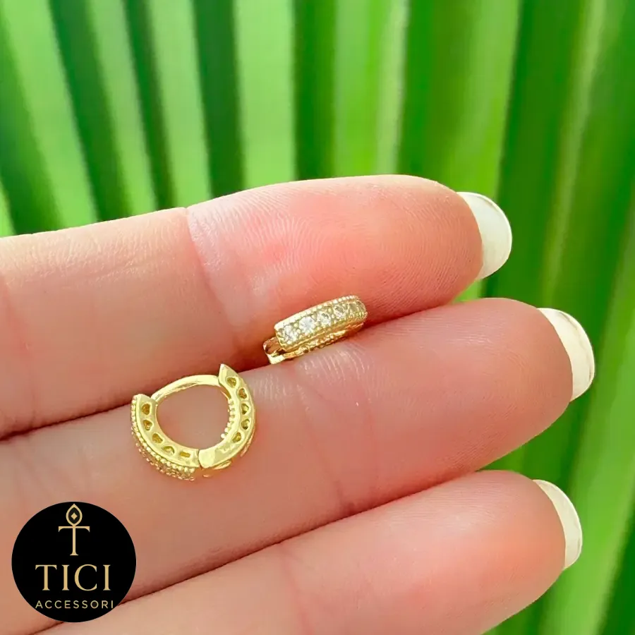 Mini Argola Brilho Eterno