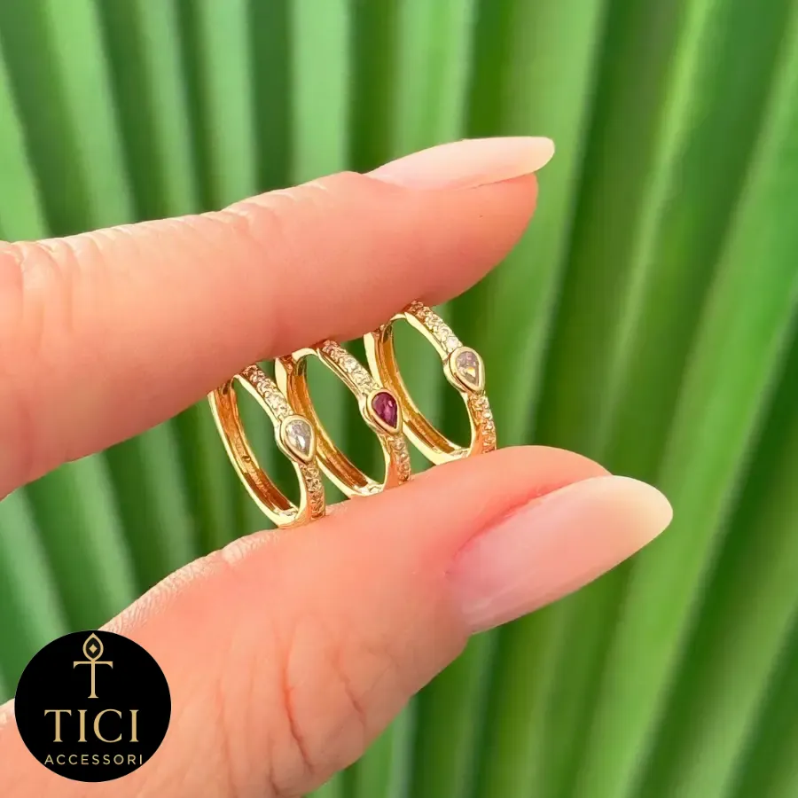 Argola M Ponto de Luz