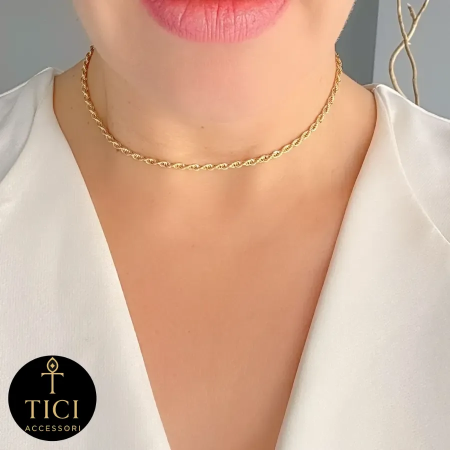 Gargantilha Choker Cordão Baiano