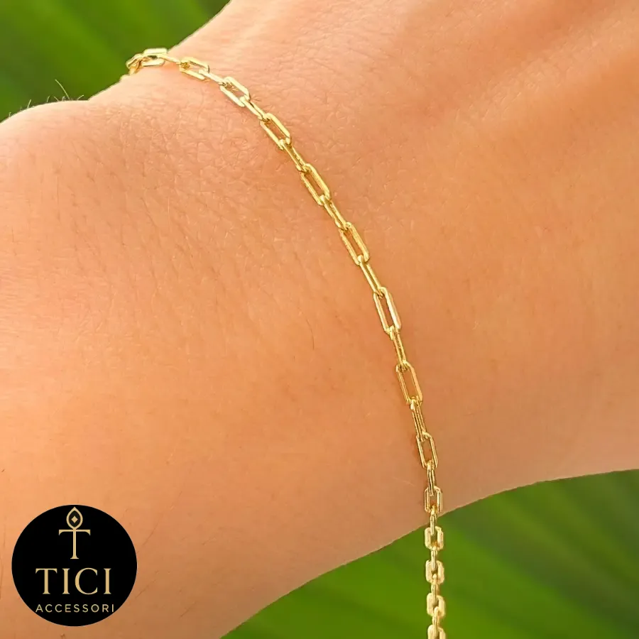 Pulseira Malha Cartier Fina