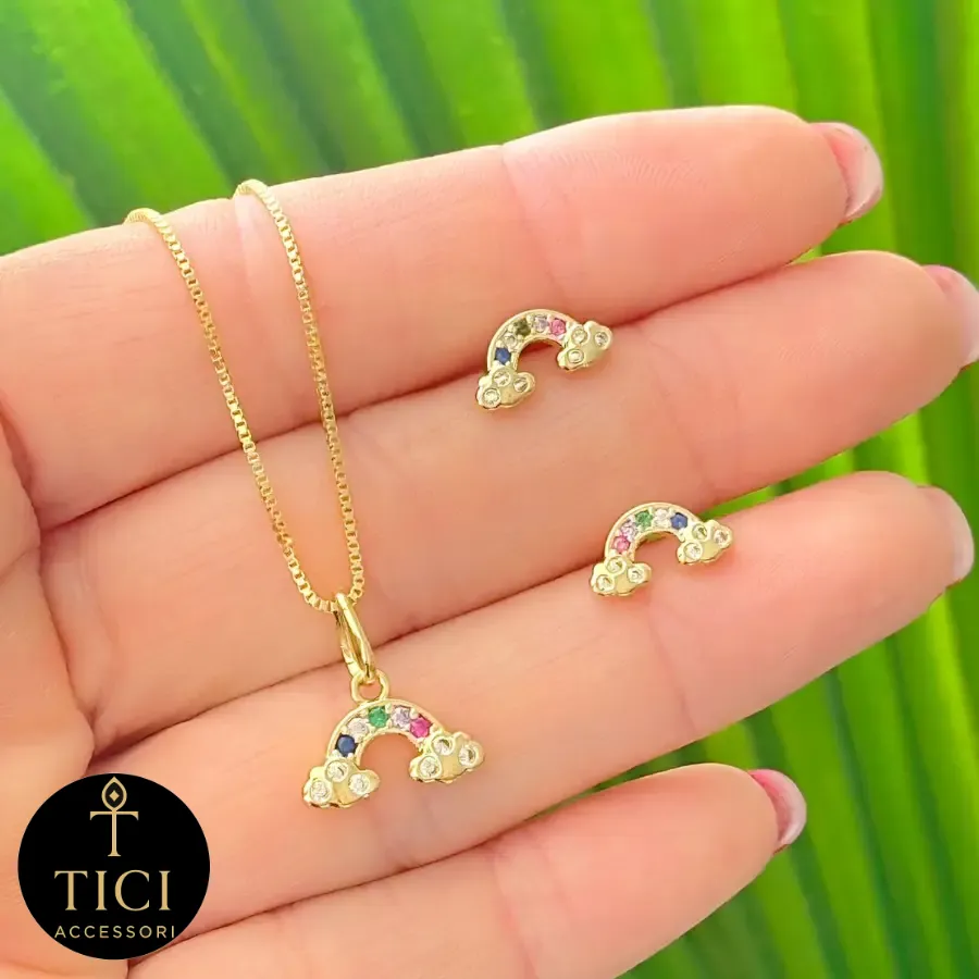 Conjunto Infantil Arco-Íris