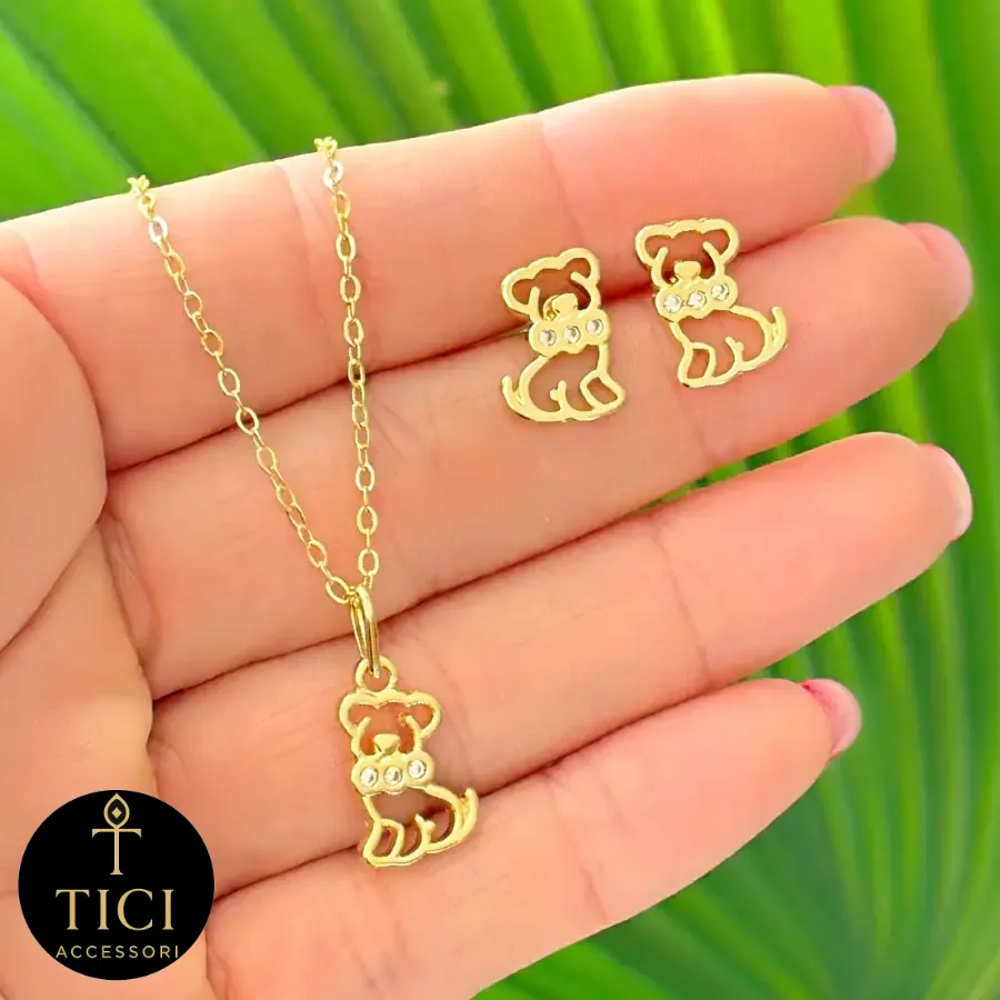 Conjunto Cachorrinho Encantador