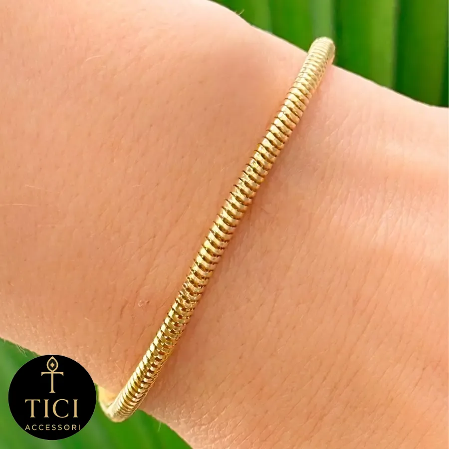 Pulseira Rabo de Rato Dourada