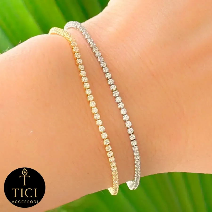 Pulseira Riviera Fina Delicada