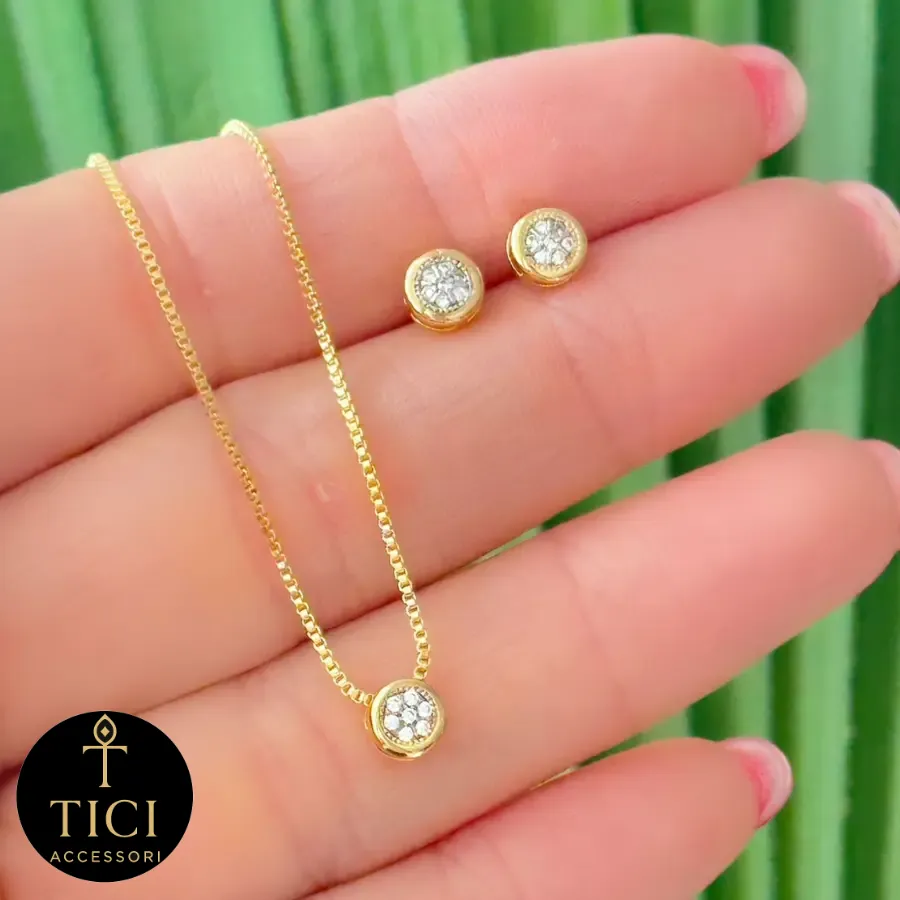 Conjunto Ponto de Luz Delicado