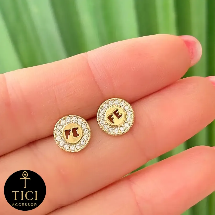 Brinco Fé Cravejado