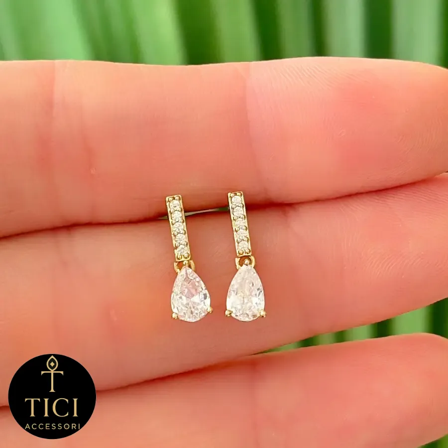 Brinco Gota de Luz Delicada