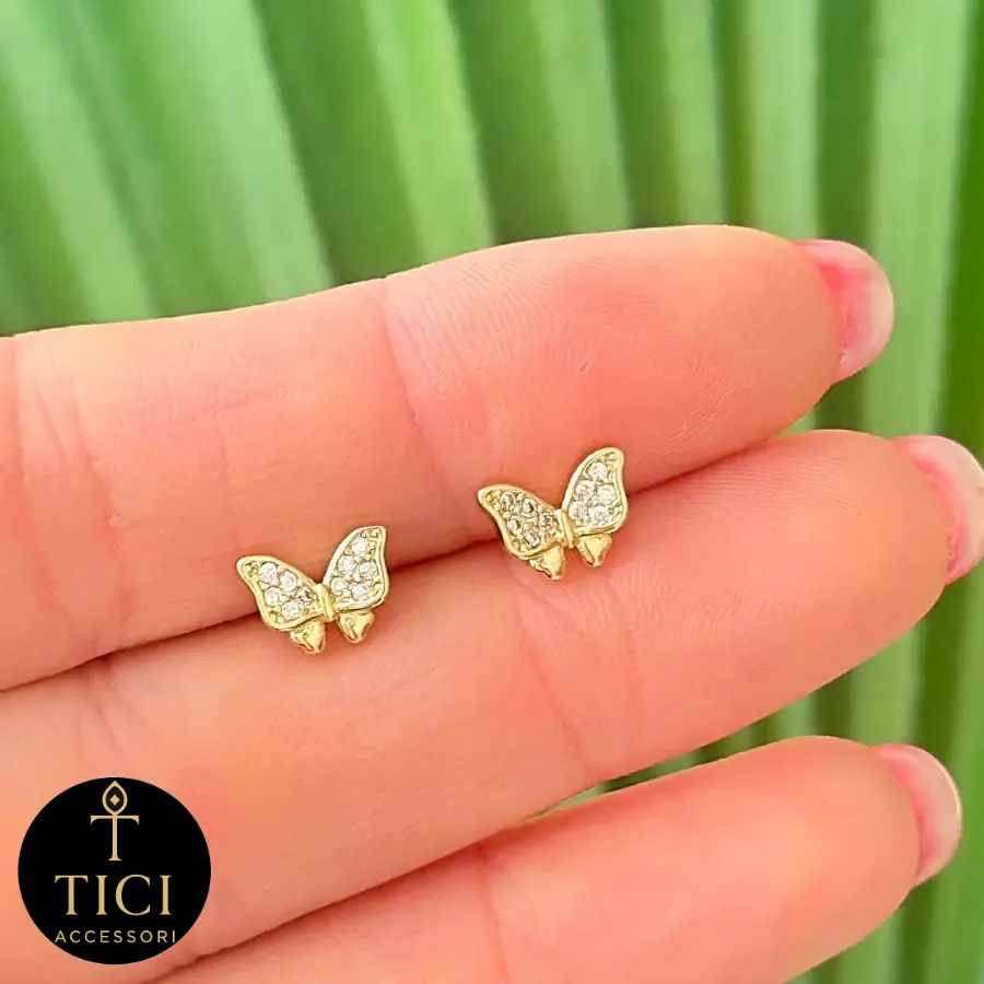 Brinco Borboleta Radiante
