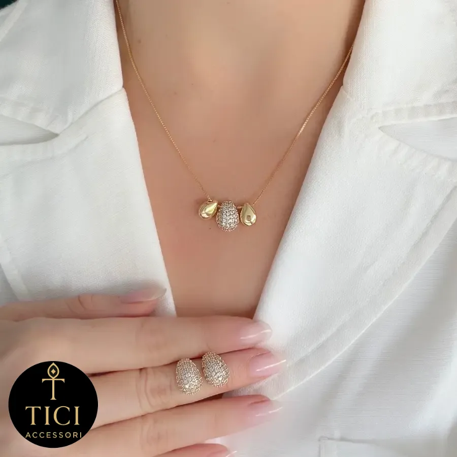 Conjunto Gotas Radiantes