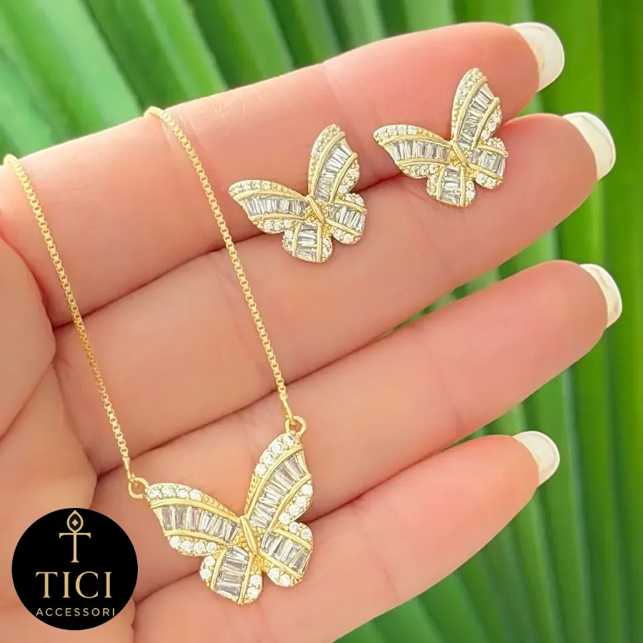 Conjunto Borboletas Encantadas