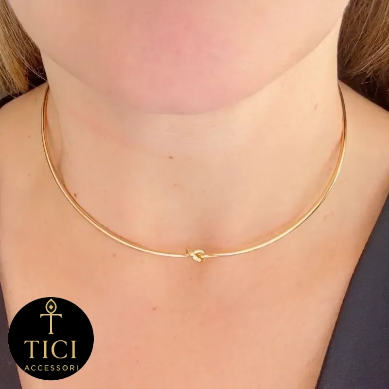 Choker Aro Nó Delicado